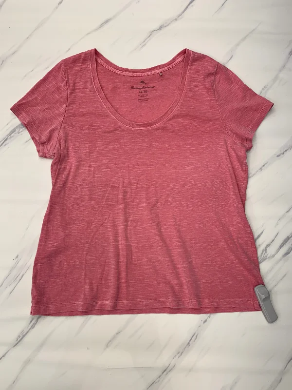 Markdowns Red Top Short Sleeve Tommy Bahama, Size Xl