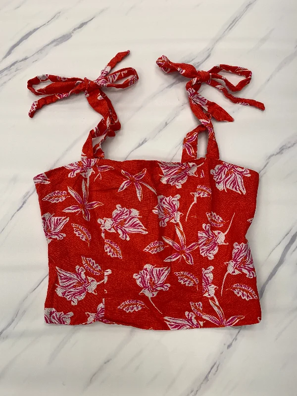 Savings Spectacular Red Top Sleeveless Joie, Size 8