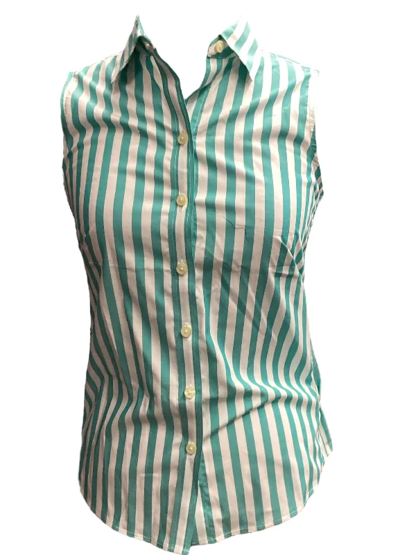 One-DAY Sale Striped Pattern Top Sleeveless Banana Republic, Size 0