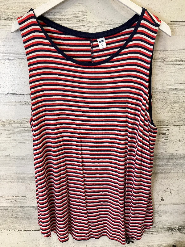 Epic Deals Striped Pattern Top Sleeveless Old Navy, Size Xxl