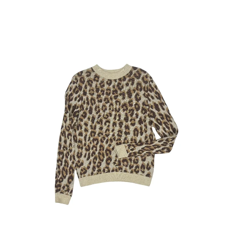 Sweater By A New Day In Animal Print, Size:Xs