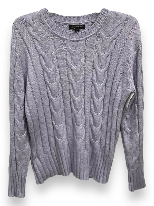 New Markdowns Sweater By Banana Republic In Purple, Size: M