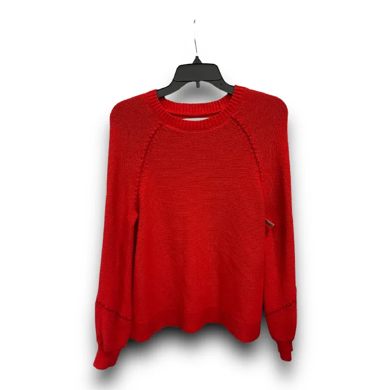 Final Clearance Sweater By Loft In Orange, Size: M