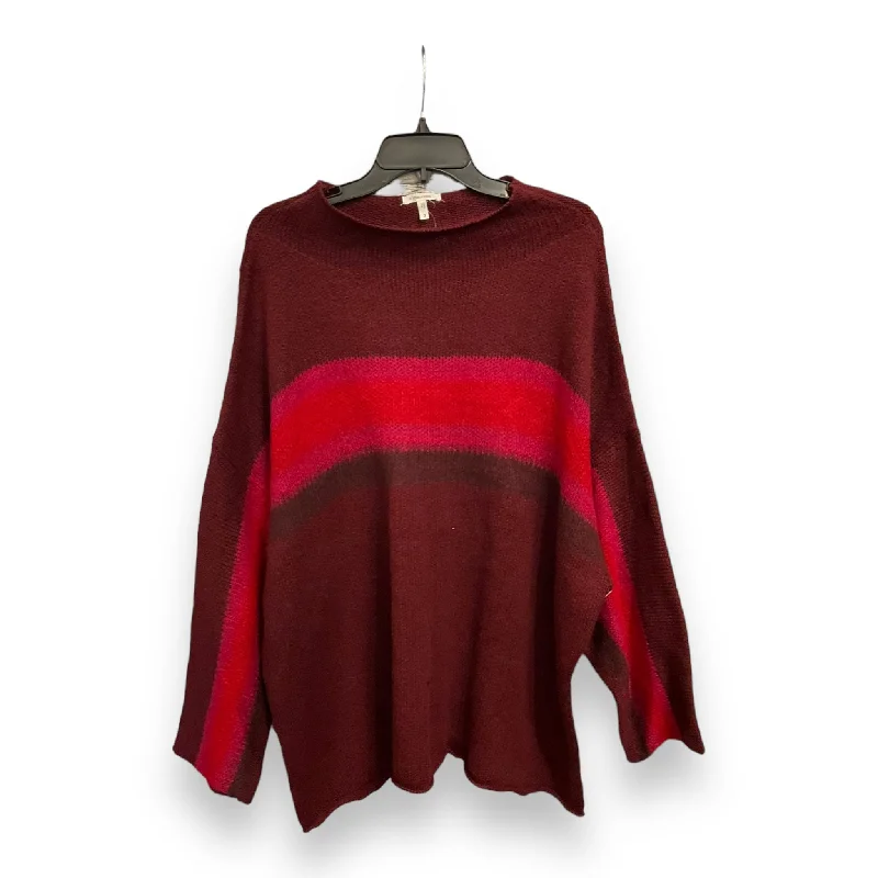Can't Miss Sweater By Maurices In Red, Size: 3x