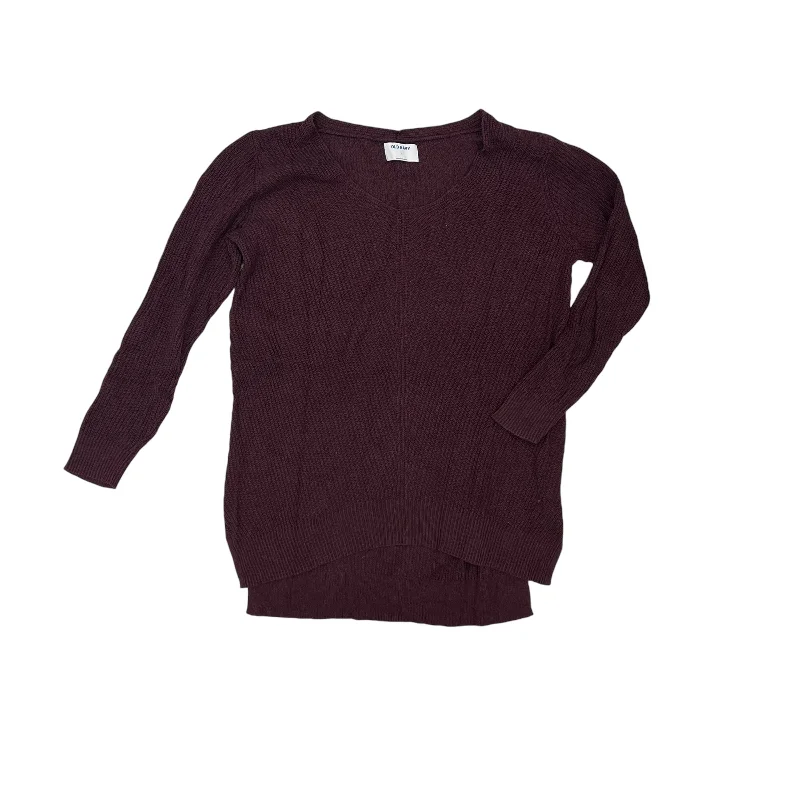 Great Deals Sweater By Old Navy In Purple, Size:L