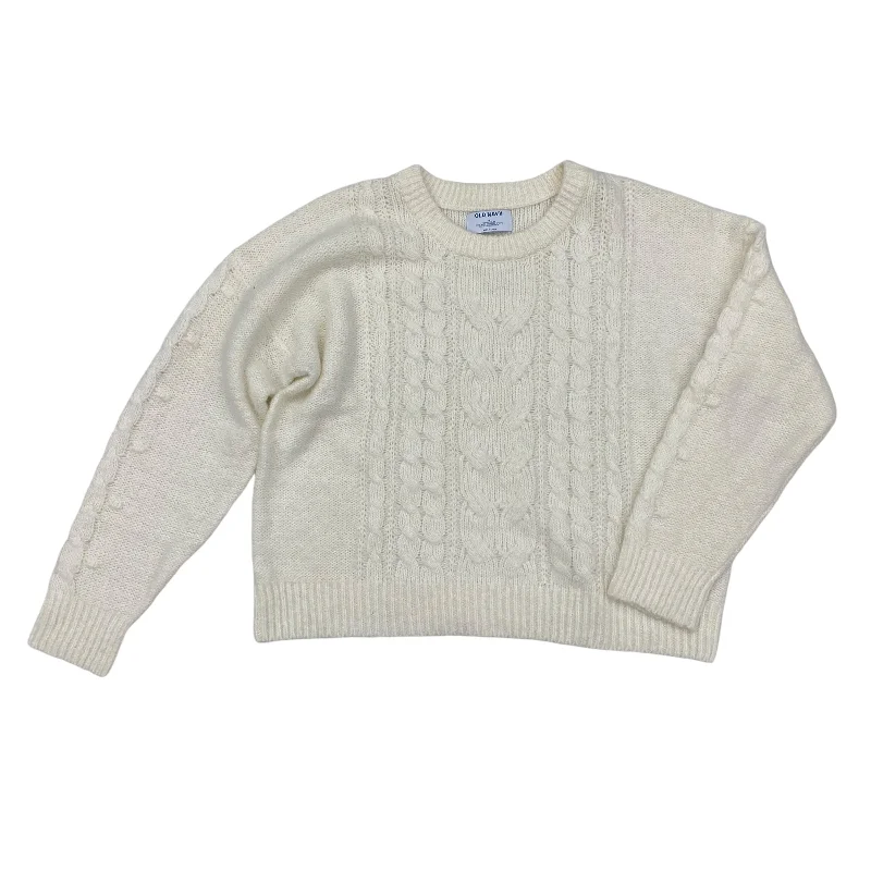 Crazy Deals Sweater By Old Navy In White, Size:M