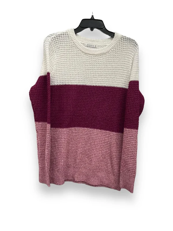 Lowest Price Sweater By Staccato In Striped Pattern, Size: L