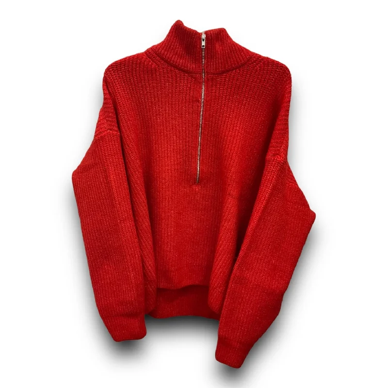 Price Cut Sweater By Vince Camuto In Red, Size: Xl