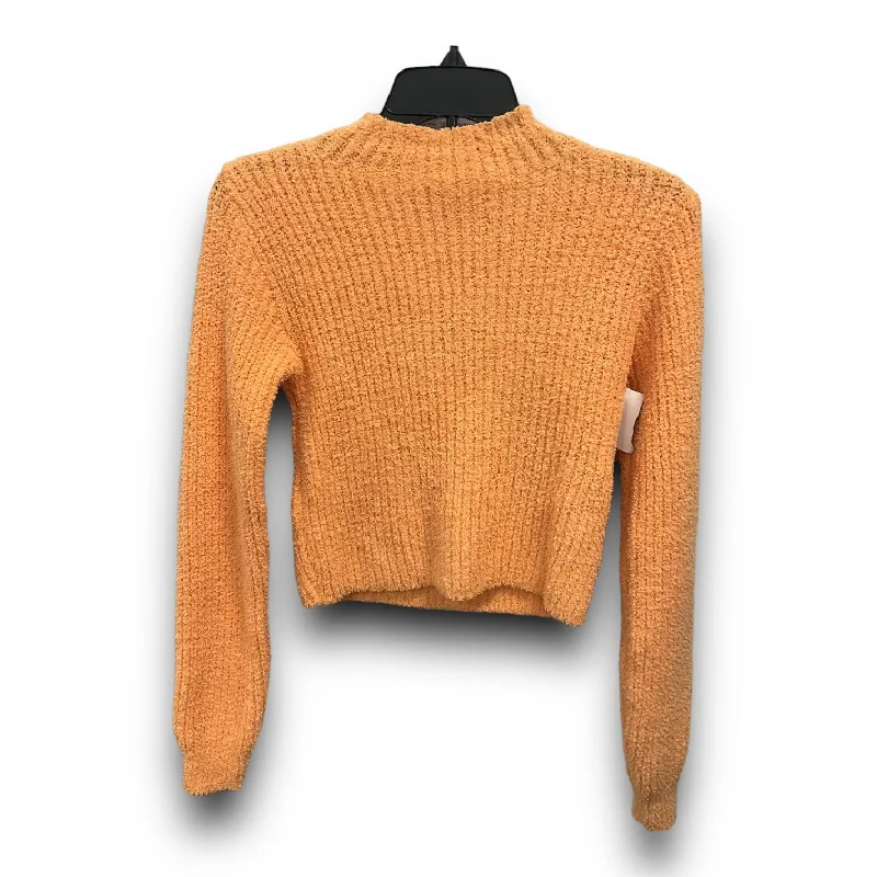 Final Markdown Sweater By Zara In Orange, Size: S