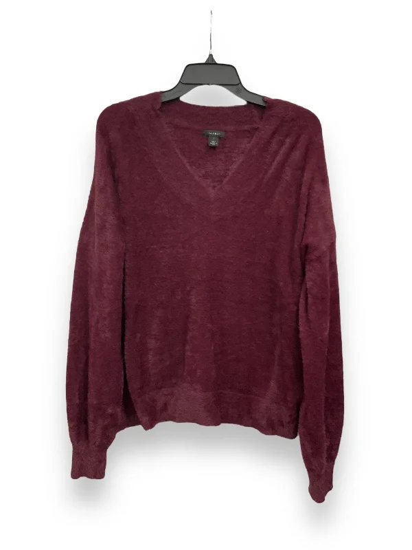 Price Rollback Sweater Cardigan By Halogen In Red, Size: S