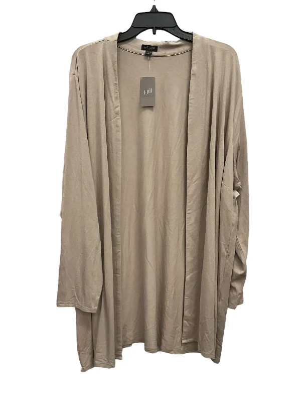 Big Discounts Tan Cardigan J. Jill, Size 3x