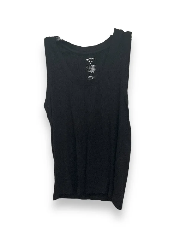 Buy Now Tank Top By Nine West In Black, Size: L