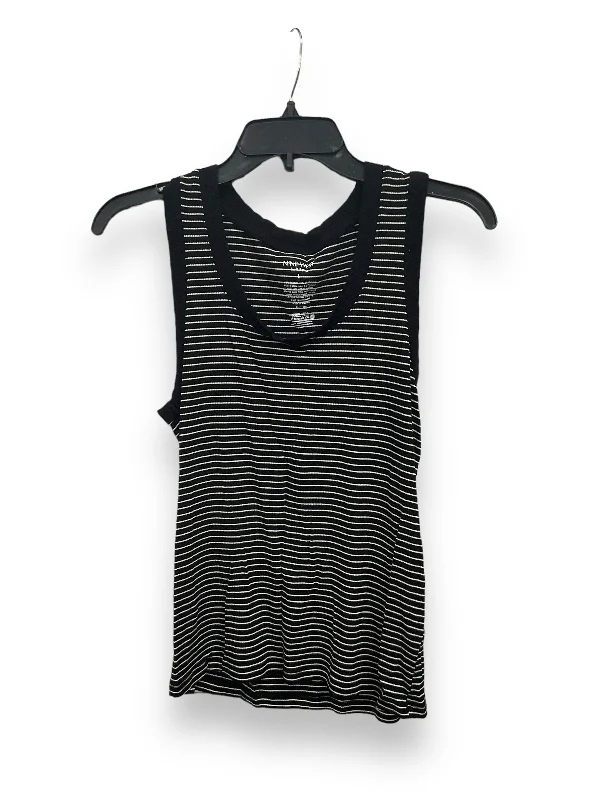 Deal Dash Tank Top By Nine West In Striped Pattern, Size: L