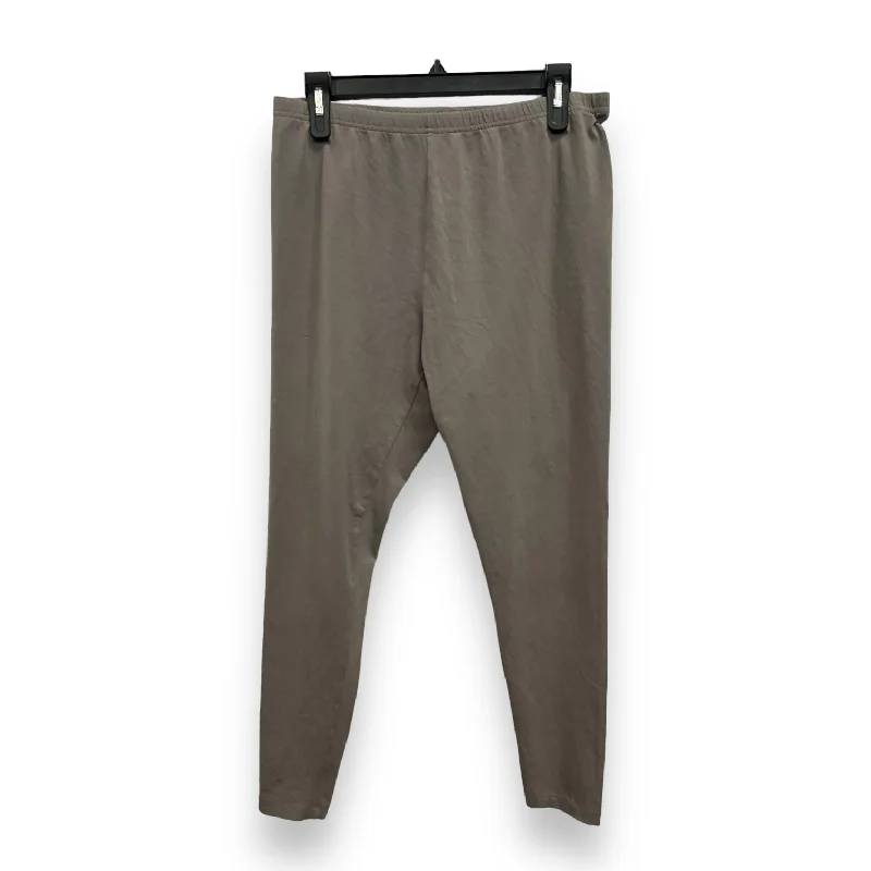 Shop and Save Taupe Pants Leggings J. Jill, Size L