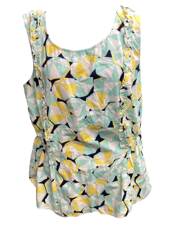 Discount Extravaganza Teal Top Sleeveless Crown And Ivy, Size 1x