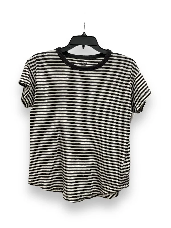 Online Exclusive Top 2pc 3/4 Sleeve By Madewell In Striped Pattern, Size: S