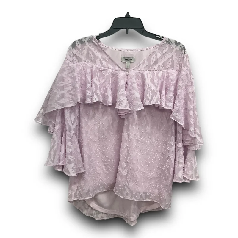 The Best Prices Top 3/4 Sleeve By Haute Hippie In Pink, Size: S