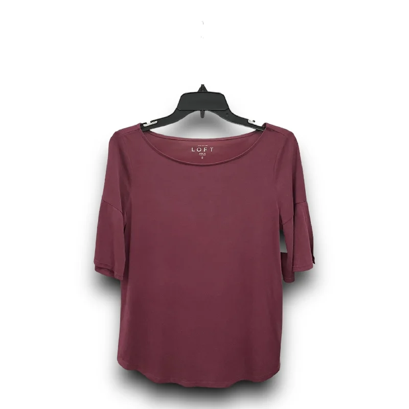 Massive Deals Top 3/4 Sleeve By Loft In Pink, Size: S