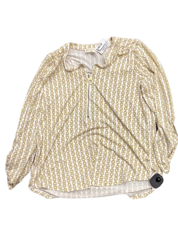 Midnight Sale Top 3/4 Sleeve By Michael Kors  Size: M