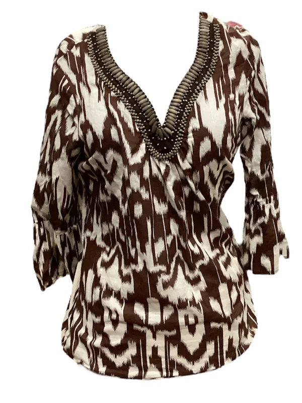 Exclusive Offers Top 3/4 Sleeve By Uniform  Size: S