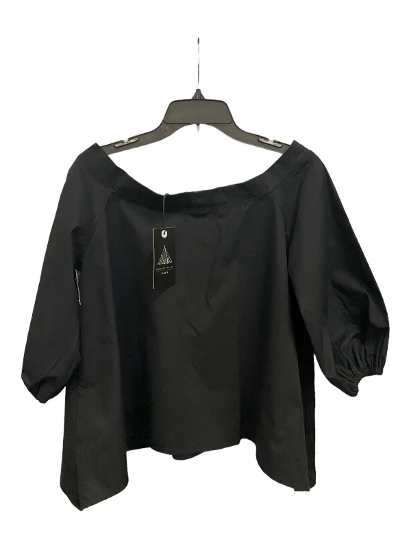 Savings Bonanza Top Long Sleeve By Cma In Black, Size: Xs