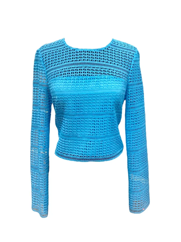 Buy Now Top Long Sleeve By Diane Von Furstenberg  Size: 4