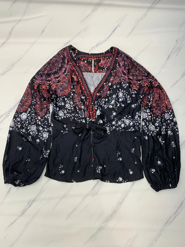 Top Long Sleeve By Free People, Size: L