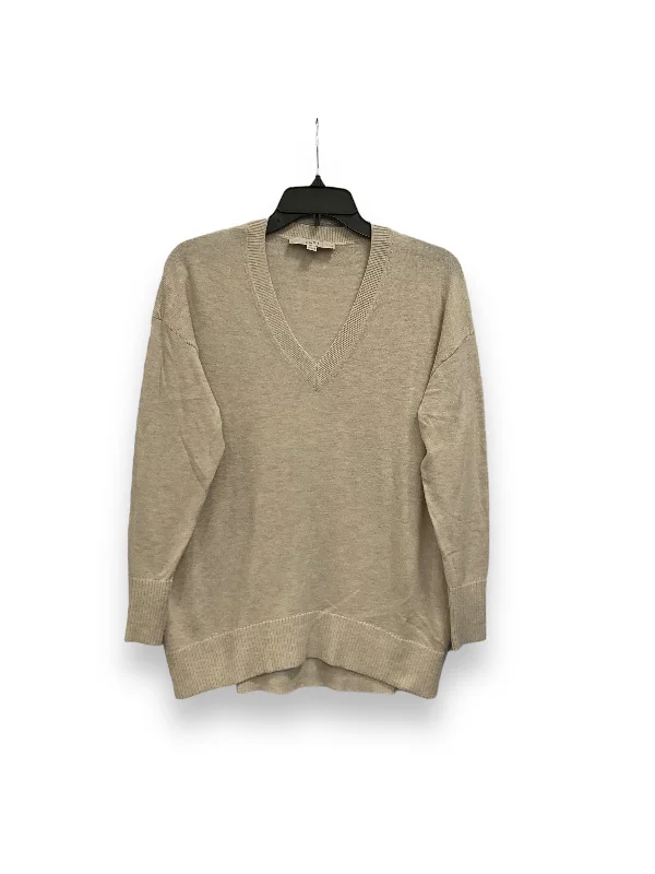 Doorbuster Deal Top Long Sleeve By Loft In Cream, Size: Xs