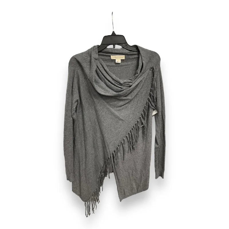 Great Deals Top Long Sleeve By Love Stitch In Grey, Size: S
