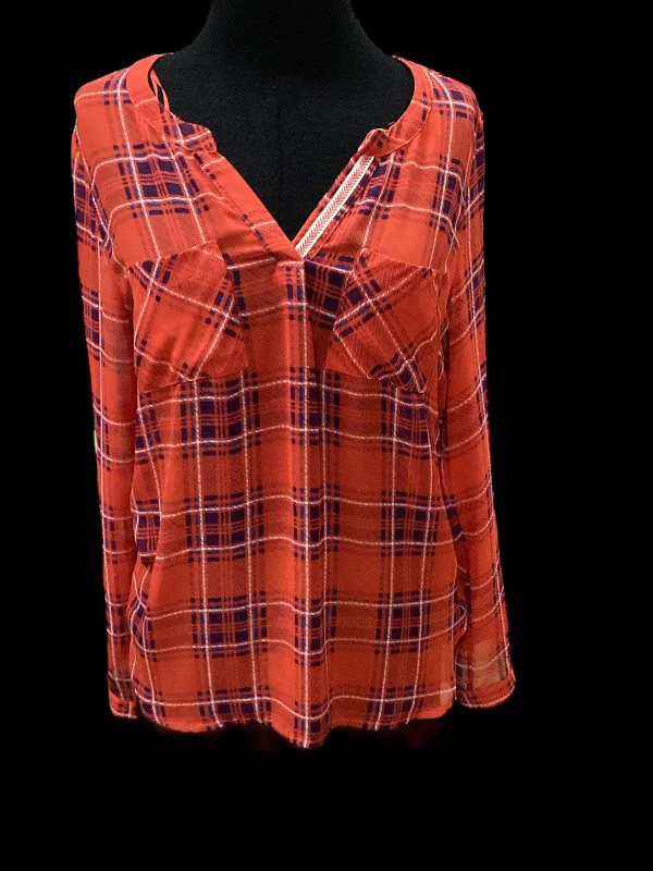 Price Drop Alert Top Long Sleeve By Skies Are Blue  Size: M