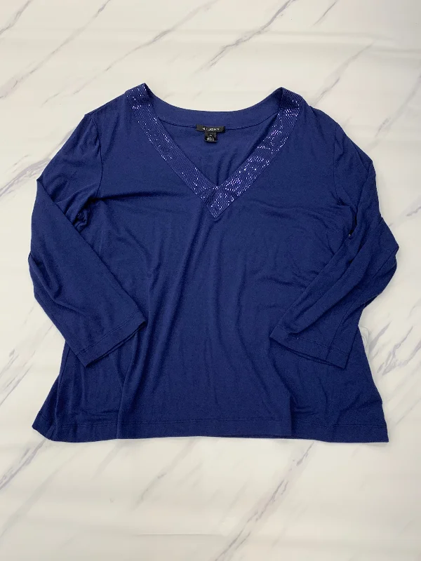 Price Meltdown Top Long Sleeve By St John Collection  Size: Xl