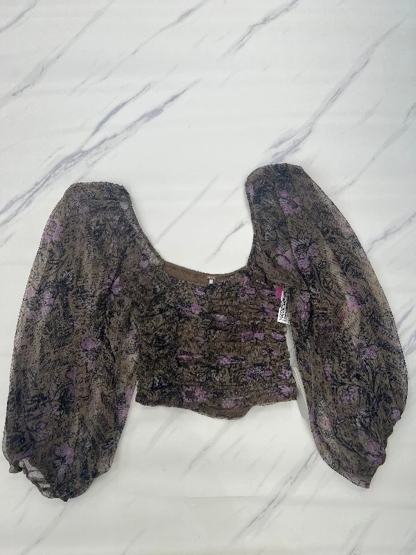 Savings Alert Top Long Sleeve Free People, Size Xs