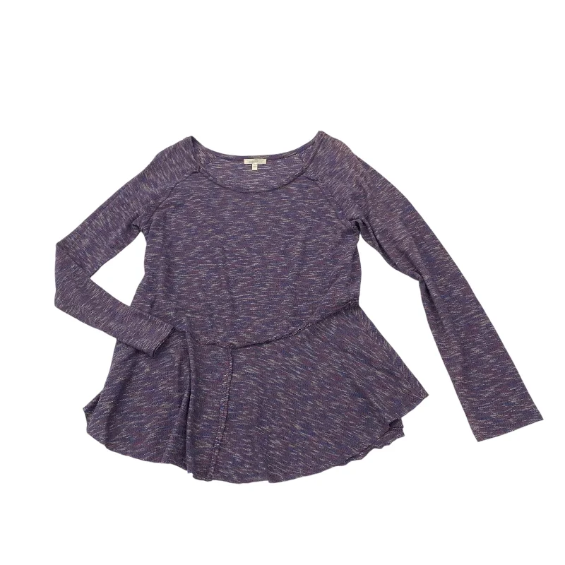 Huge Discounts Top Ls By Mystree In Purple, Size:L