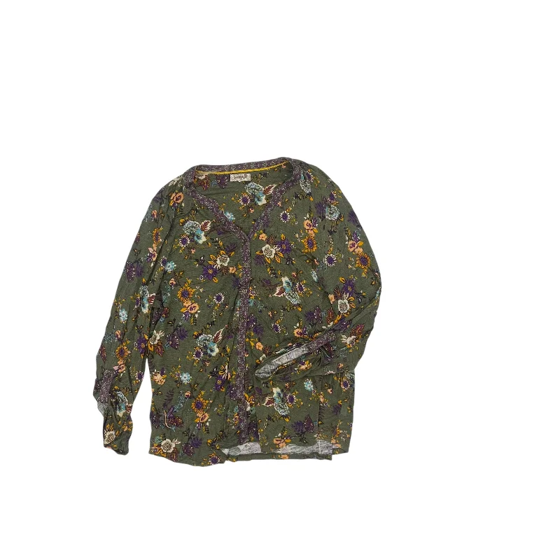 Price Rollback Top Ls By One World In Green, Size:Xl