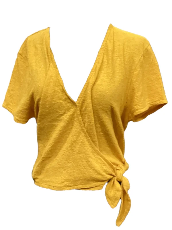 Bargain Prices Top Short Sleeve By Madewell  Size: L