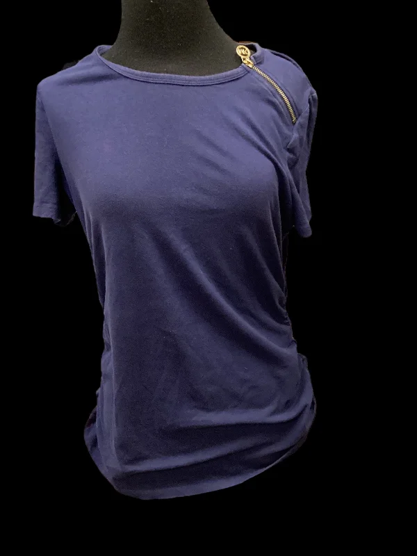 Super Sale Top Short Sleeve By Michael By Michael Kors  Size: L