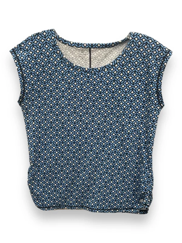 Savings Event Top Short Sleeve By Talbots In Blue, Size: M