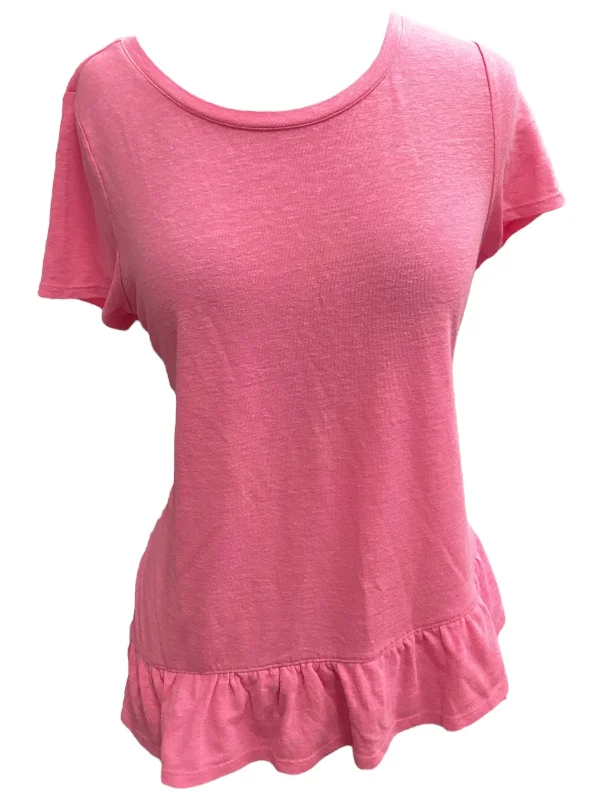 Can't Miss Top Short Sleeve By Talbots  Size: M