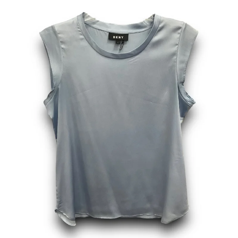 Bonus Savings Top Sleeveless By Dkny In Blue, Size: S