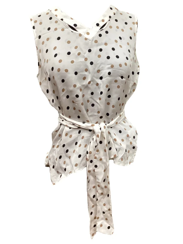 Overstock Top Sleeveless By Etcetra  Size: Xs