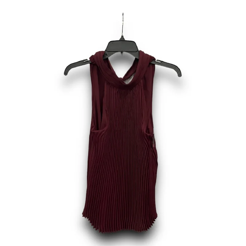 Act Fast Top Sleeveless By Express In Purple, Size: M
