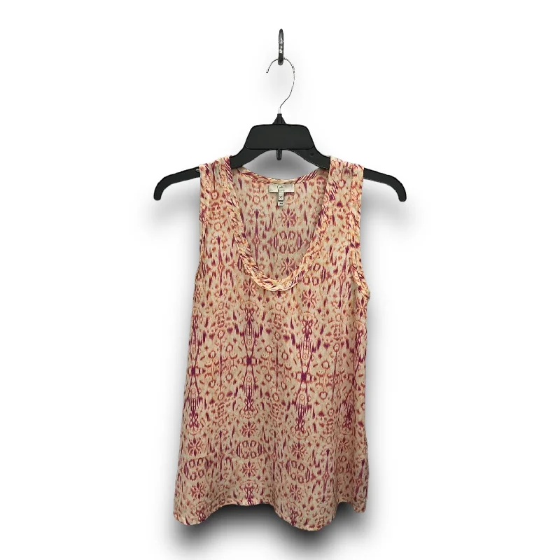 Super Bargain Top Sleeveless By Joie In Multi-colored, Size: Xs