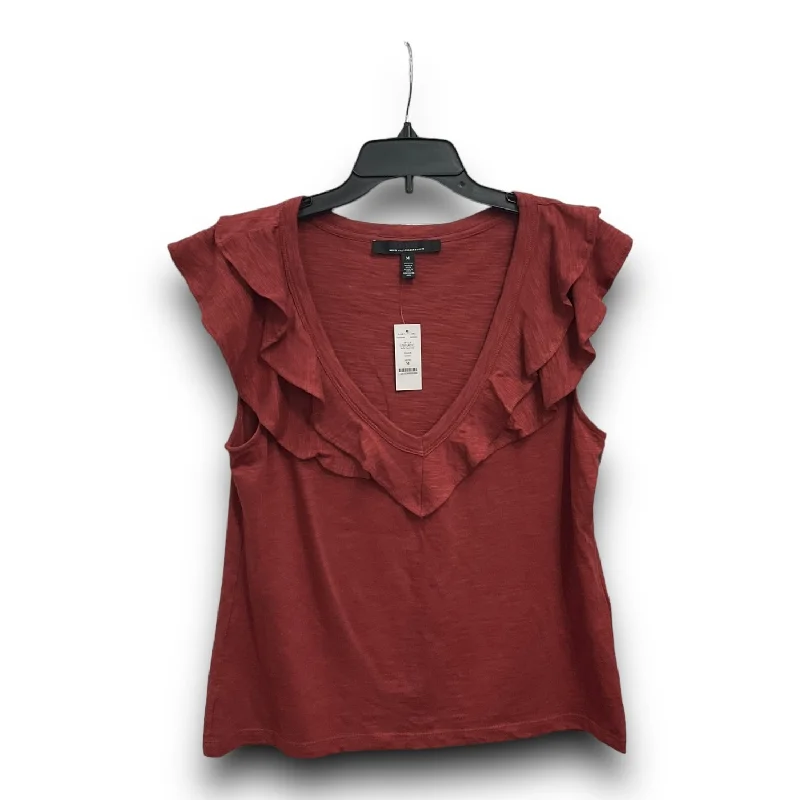 New Deals Top Sleeveless By White House Black Market In Red, Size: M
