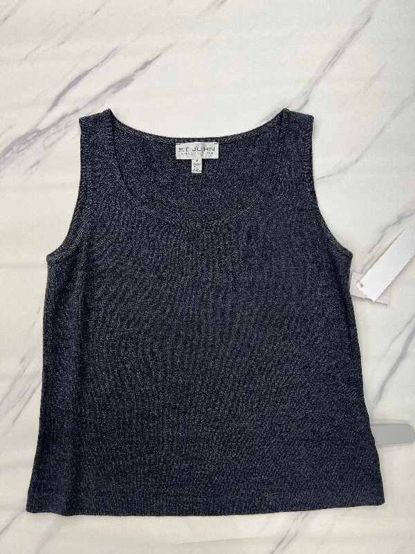 Deal Alert Top Sleeveless Designer By St John Collection In Black, Size: M