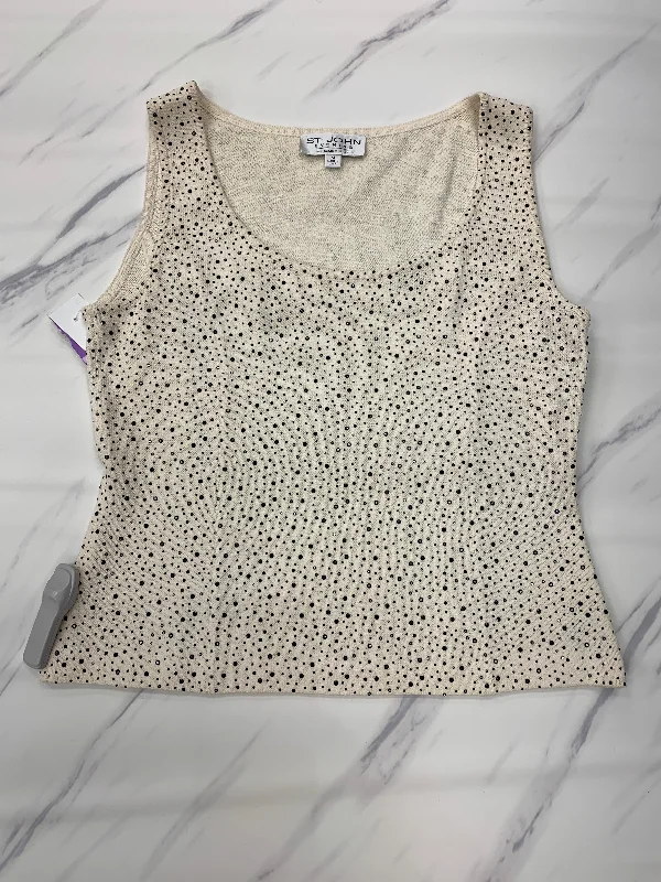 Early Bird Discount Top Sleeveless Designer St John Collection, Size M