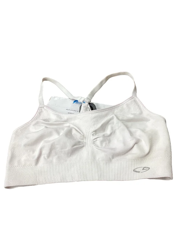 Limited Time White Athletic Bra Champion, Size Xxl