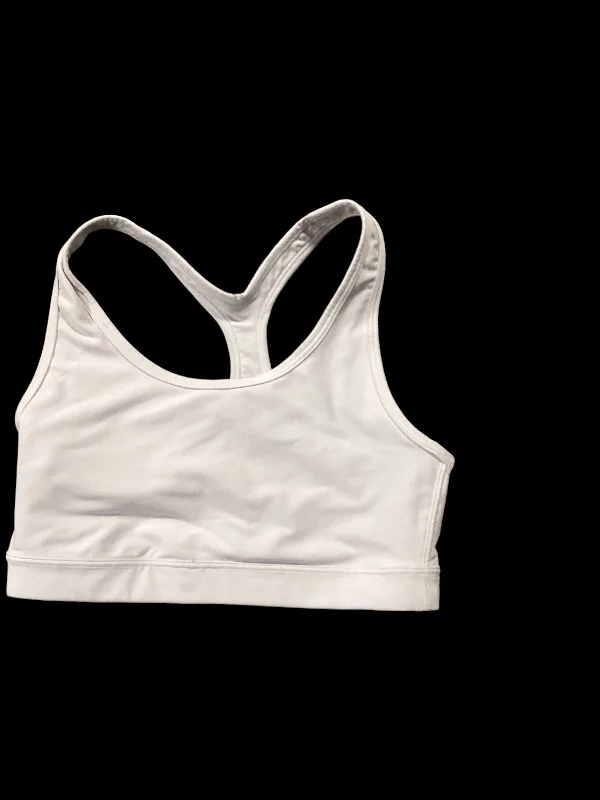 Big Discounts White Athletic Bra Old Navy, Size M