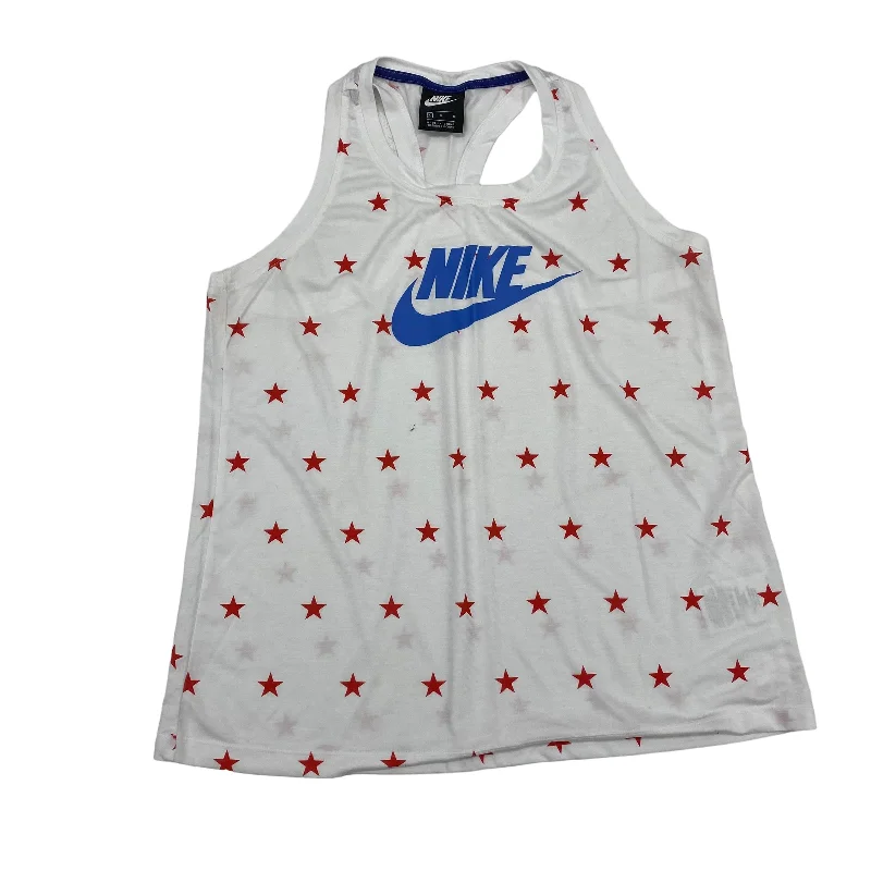 Exclusive Online Offer WHITE ATHLETIC TANK TOP by NIKE APPAREL Size:L