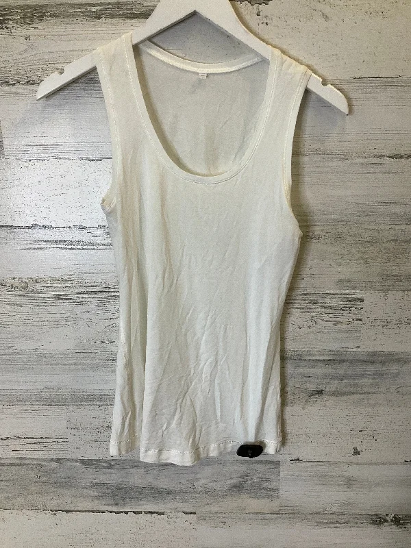 Act Now White Athletic Tank Top Lululemon, Size 4