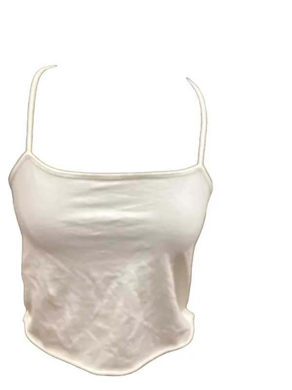 Amazing Deals White Top Cami Wild Fable, Size L